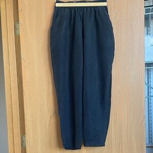 Linen Elastic waist pants